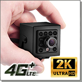Беспроводная 4G миниатюрная 5Mp IP-камера с SIM картой - Link NC401-8GH с невидимой ИК подсветкой и записью в высоком разрешении